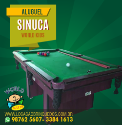 Aluguel de mesa de sinuca em São José dos Pinhais